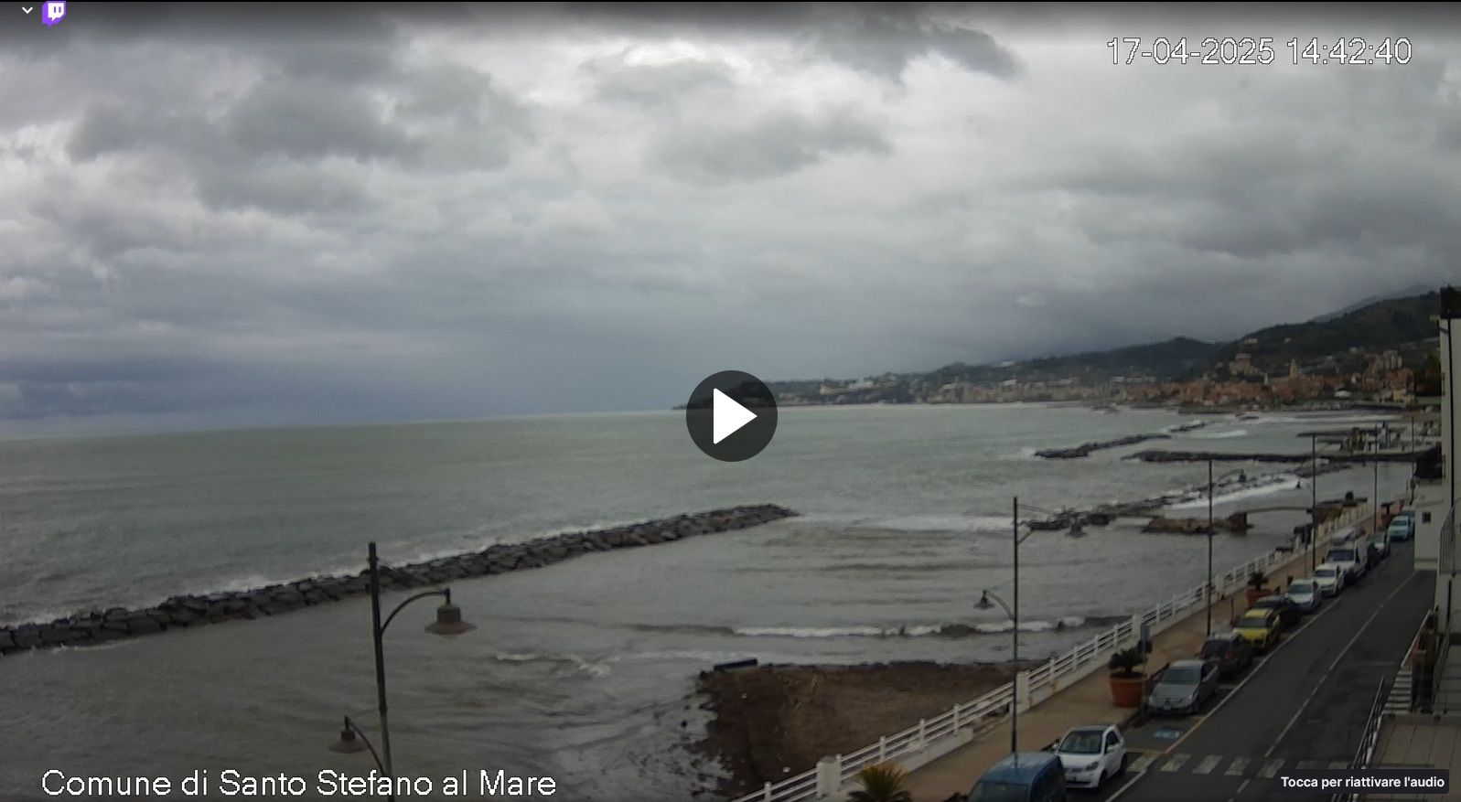 Webcam Santo stefano al Mare 